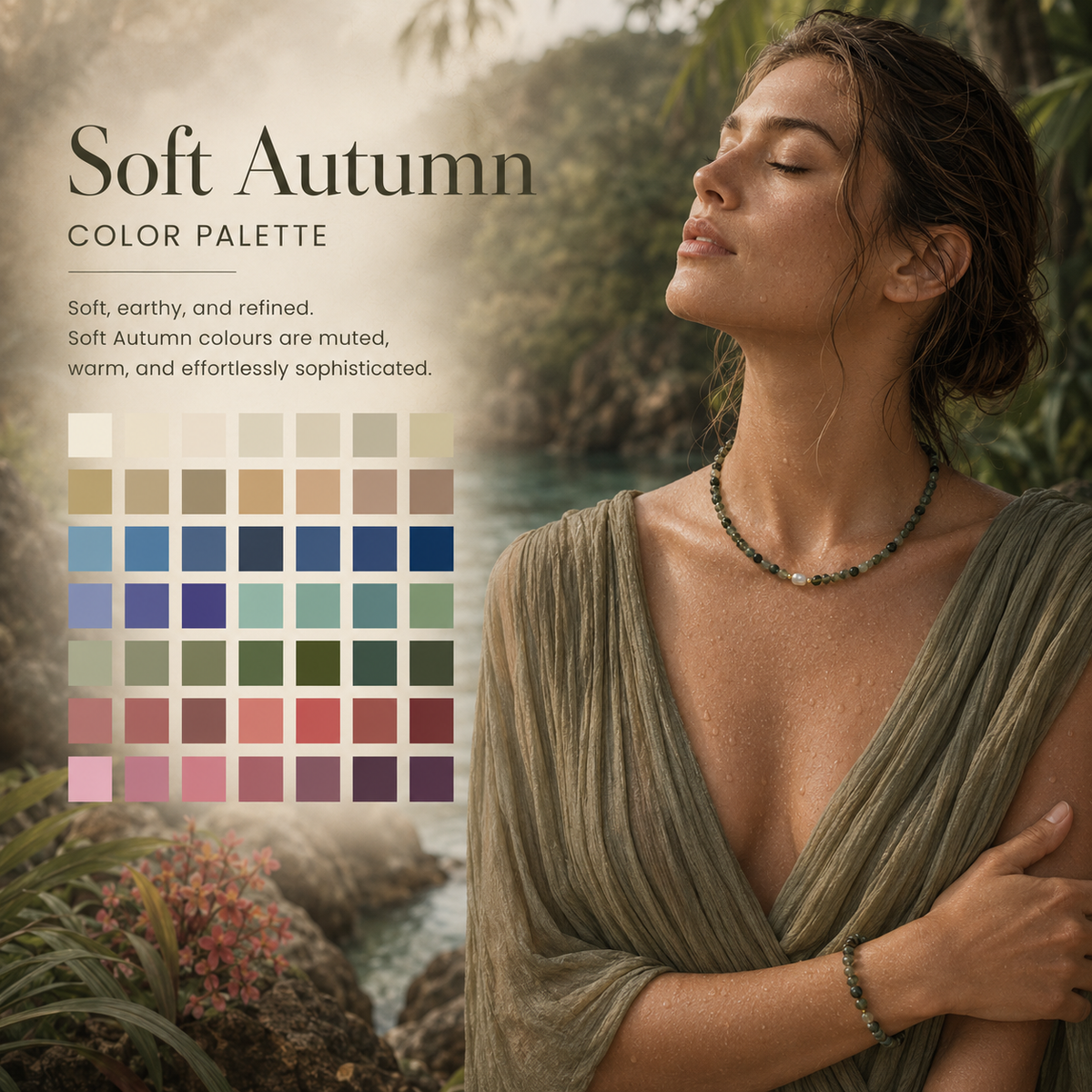 Soft Autumn Necklace SA - RF01N