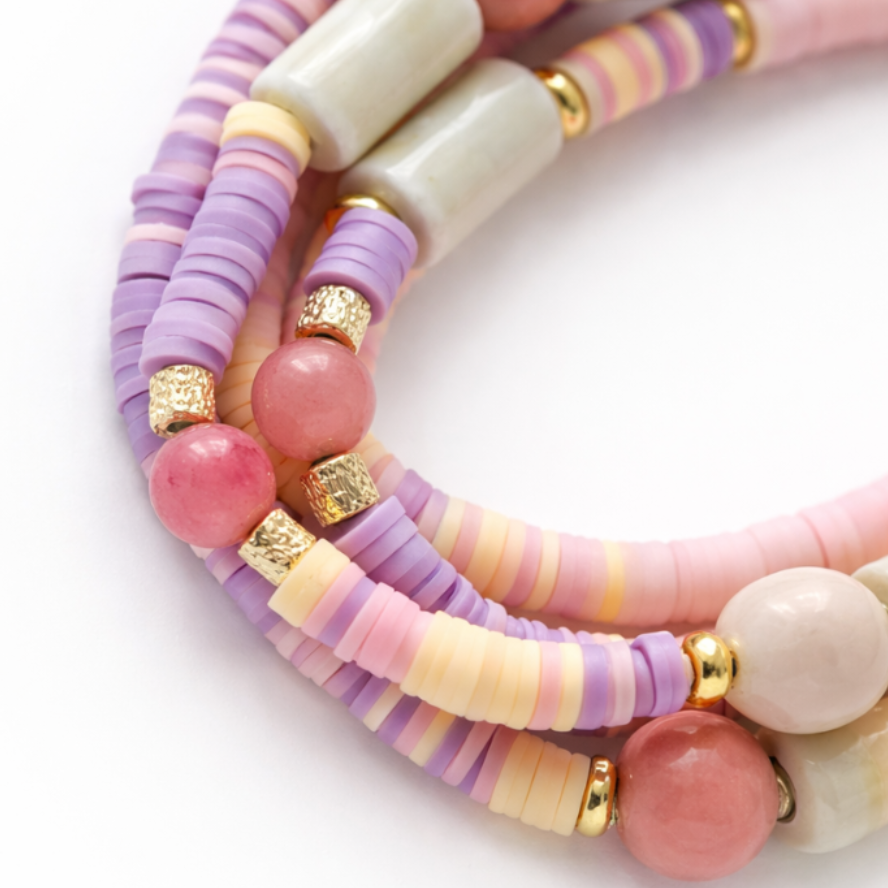 Light Spring 1 - set of 2 necklaces