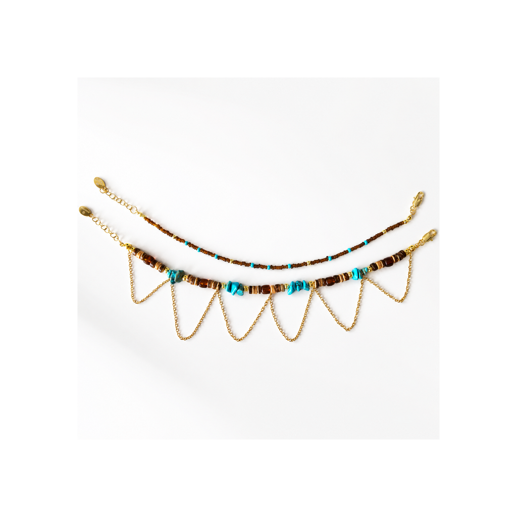 True Autumn / Warm Autumn Anklet