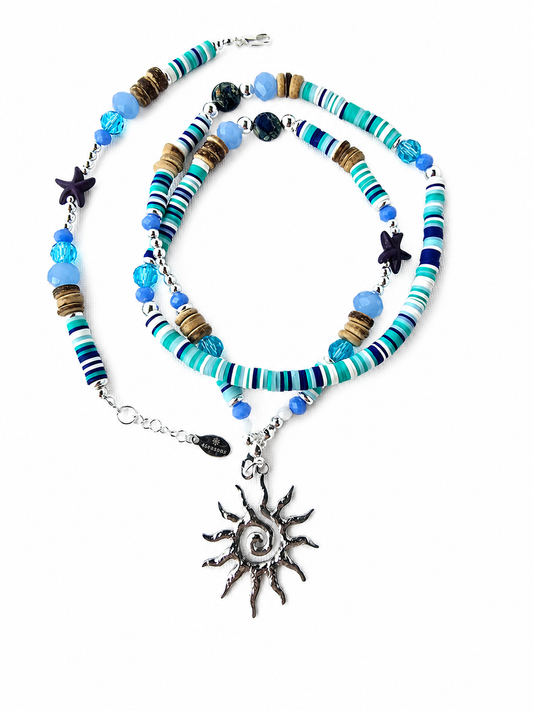 Cool Summer - set - necklace and bracelet