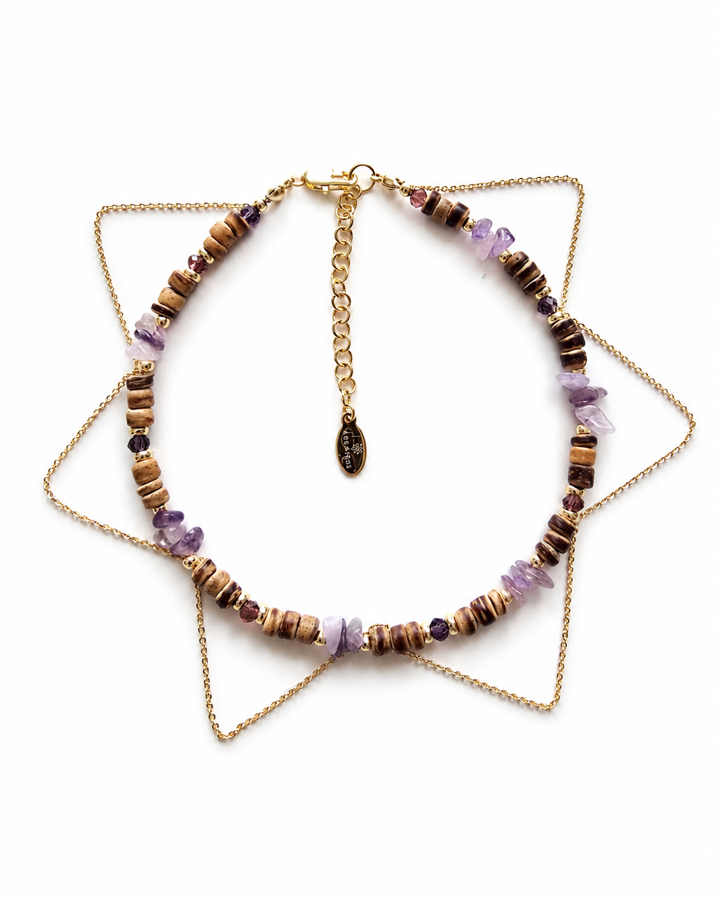 Soft Autumn Anklets - set of 2