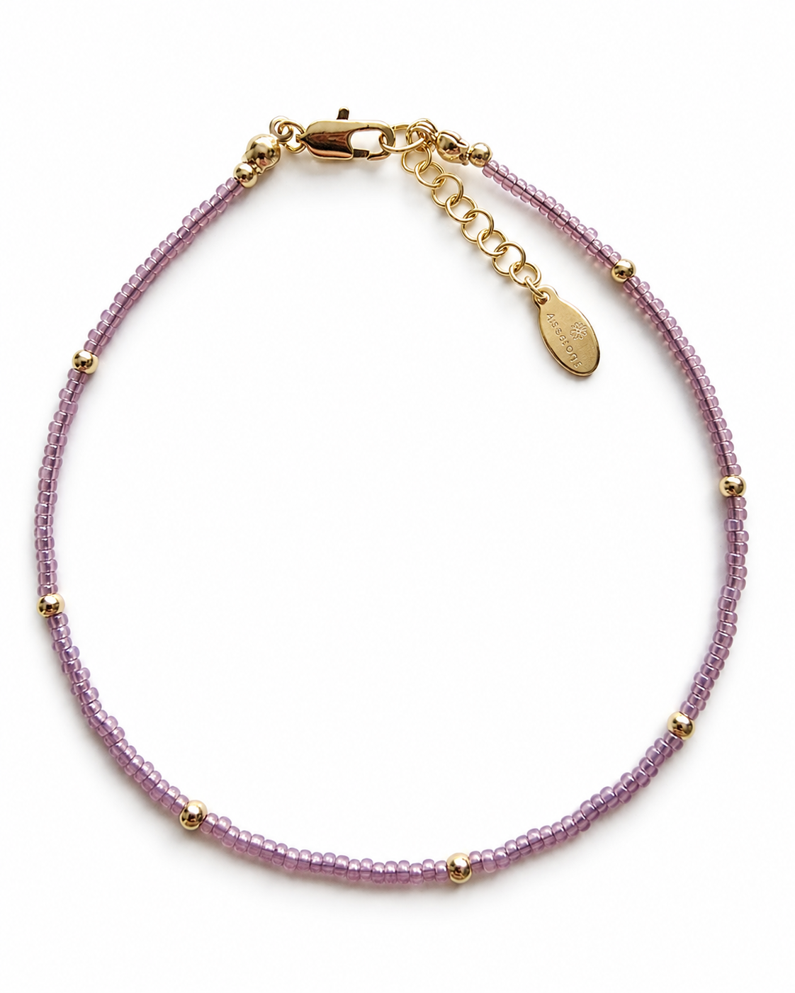 Soft Autumn Anklets - set of 2