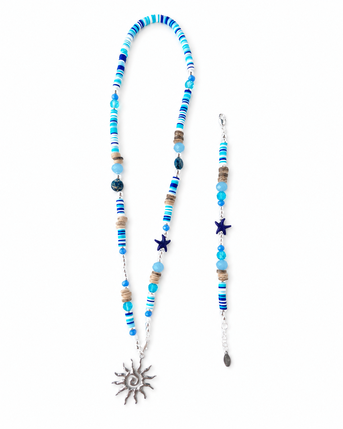 Cool Summer - set - necklace and bracelet