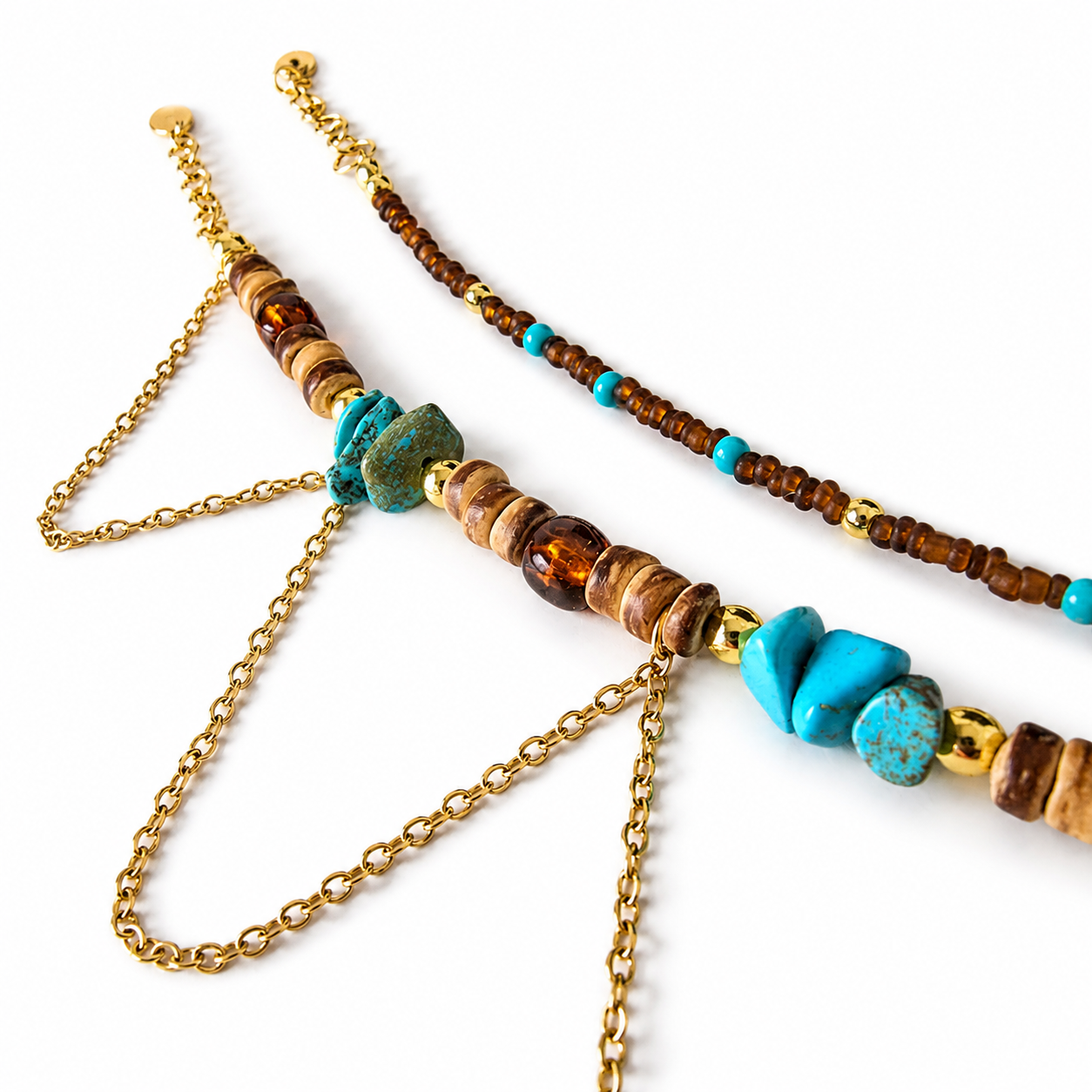True Autumn / Warm Autumn Anklet
