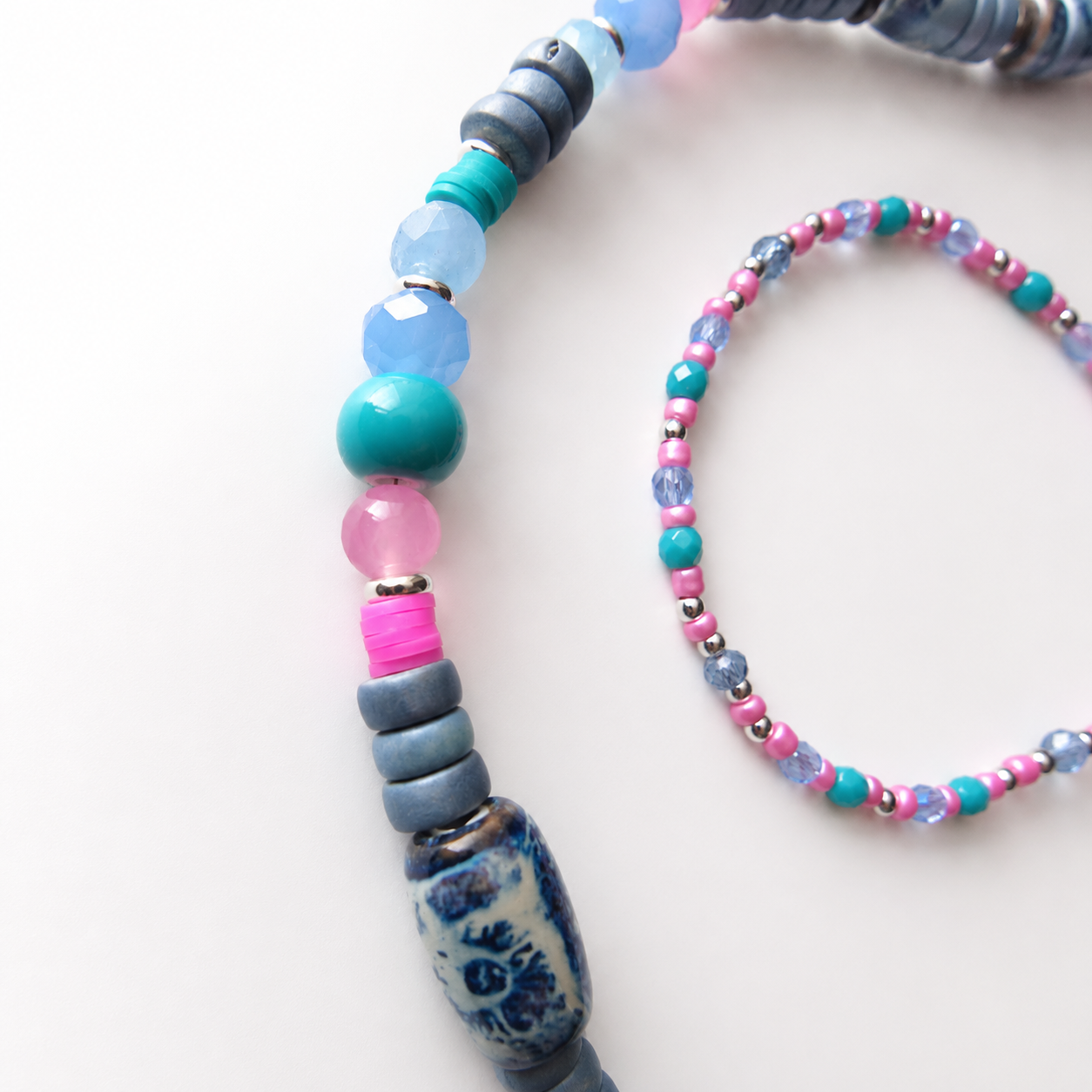 Cool Summer - set - necklace and anklet