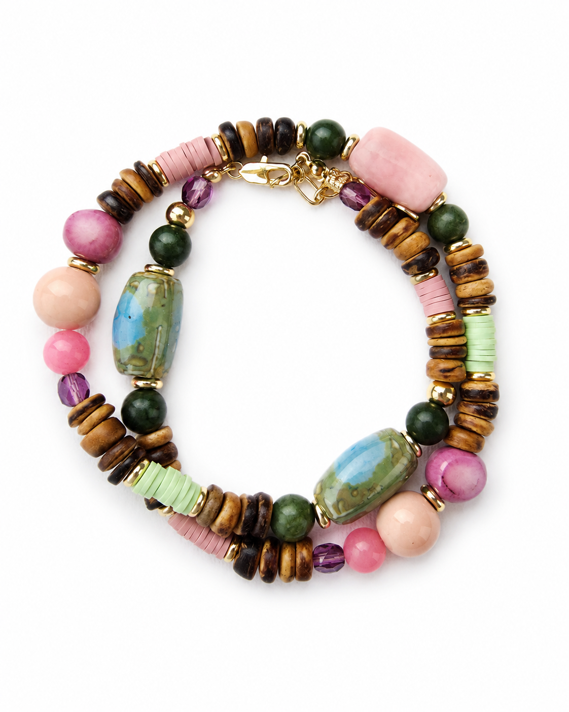 Soft Autumn 4 - very rare mauve coral beads 25052026