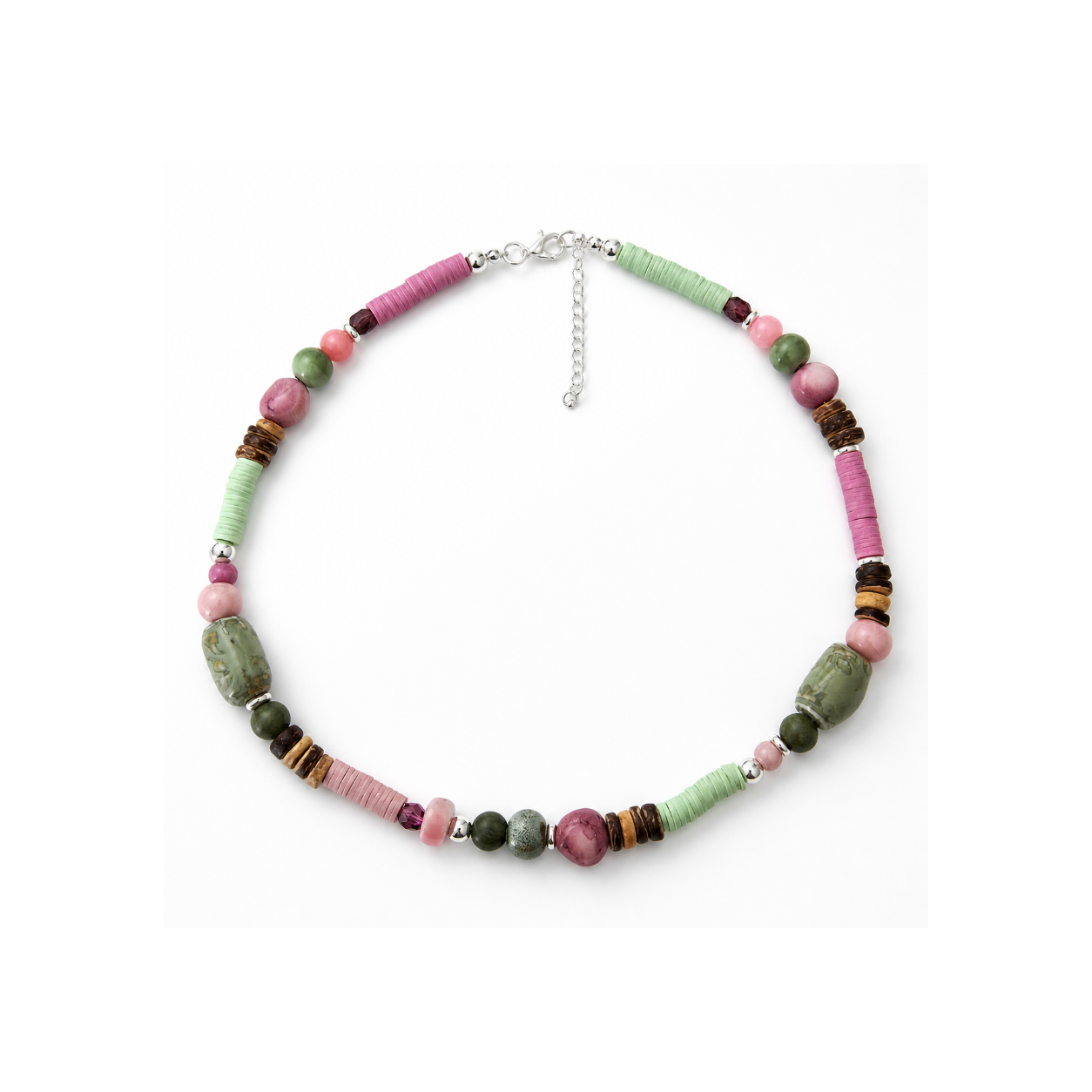Soft Summer 2 - very rare mauve coral beads