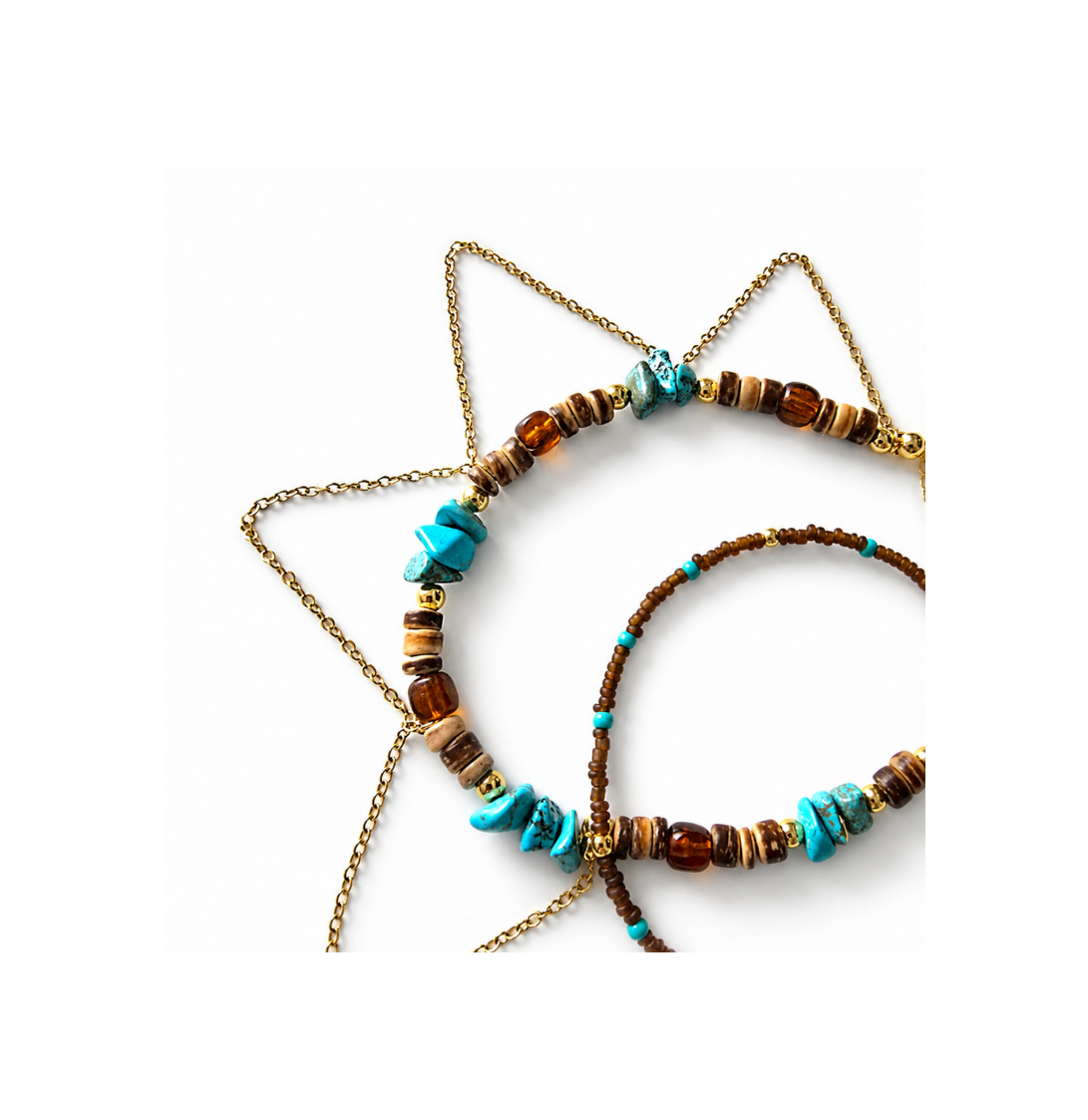 True Autumn / Warm Autumn Anklet